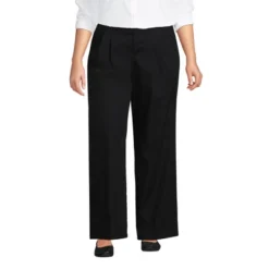 Lands' End Women's High Rise Crisp Poplin Chino Wide Leg Pants 11 Lands' End Women's High Rise Crisp Poplin Chino Wide Leg Pants -Clothing store GUEST 3171eea3 192b 4c6f 9f2e 5d28446c1395
