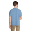 Lands' End Men's Short Sleeve Slub Pocket Polo