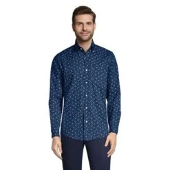 Lands' End Men's Traditional Fit No Iron Twill Shirt -Clothing store GUEST 31c1a4e2 5de4 4711 b7a4 82325a129101