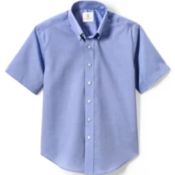 Lands' End School Uniform Boys Short Sleeve No Iron Pinpoint Dress Shirt -Clothing store GUEST 3599fdfc 7f5a 4800 90c5 e89692354b01