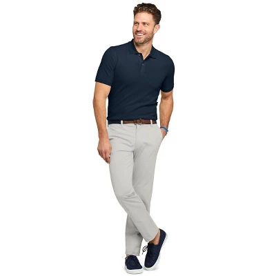 Lands' End Men's Short Sleeve Comfort-First Mesh Polo Shirt 2 Lands' End Men's Short Sleeve Comfort-First Mesh Polo Shirt - Image 2