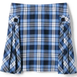 Lands' End School Uniform Girls Slim Side Pleat Plaid Skort Above Knee 17 Lands' End School Uniform Girls Slim Side Pleat Plaid Skort Above Knee -Clothing store GUEST 3674958a 3488 49d4 87c7 2f56f65d9863