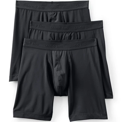 Lands' End Men's Flex Performance Boxer Brief 3 Pack 4 Lands' End Men's Flex Performance Boxer Brief 3 Pack - Image 4
