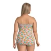 Lands' End Draper James X Lands' End Women's Chlorine Resistant Bandeau One Piece Swimsuit Removable Straps