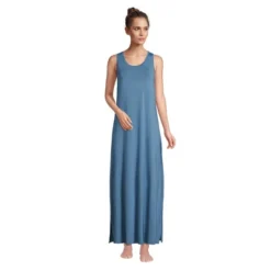 Lands' End Women's Sleeveless Cooling Long Nightgown -Clothing store GUEST 3a89ef90 1c49 41c7 9d74 fbf2d4da6bd8