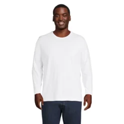 Lands' End Men's Super-T Long Sleeve T-Shirt -Clothing store GUEST 3accedfb 76f2 44ac a2c9 ae0f9160febb