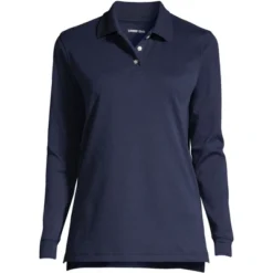 Lands' End School Uniform Women's Tall Long Sleeve Interlock Polo Shirt 13 Lands' End School Uniform Women's Tall Long Sleeve Interlock Polo Shirt -Clothing store GUEST 3b8b131a d988 4959 a565 9f42ec624198