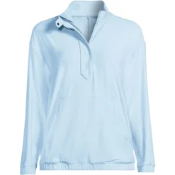 Lands' End Women's Long Sleeve Performance Zip Front Popover 10 Lands' End Women's Long Sleeve Performance Zip Front Popover -Clothing store GUEST 3bfd83c1 6bc4 41da 874b df791ba8eeb8