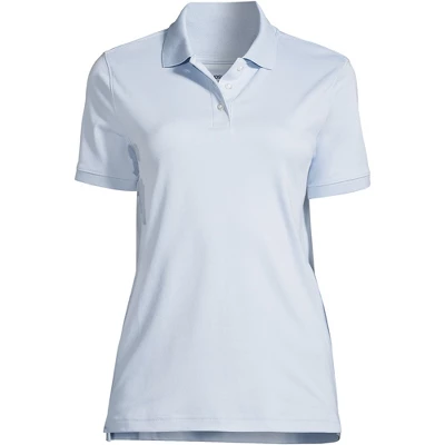Lands' End School Uniform Women's Tall Short Sleeve Interlock Polo Shirt 3 Lands' End School Uniform Women's Tall Short Sleeve Interlock Polo Shirt - Image 3