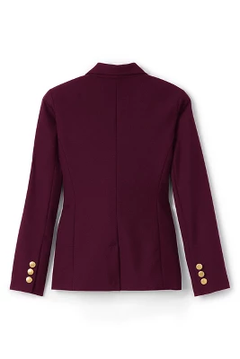 Lands' End School Uniform Girls Hopsack Blazer 1 Lands' End School Uniform Girls Hopsack Blazer