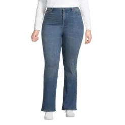Lands' End Women's Recover High Rise Bootcut Blue Jeans -Clothing store GUEST 3e42bb77 4532 41d2 978e b72e9f62af3a