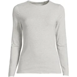 Lands' End Women's Plus Size Long Sleeve Lightweight Jersey Crew Neck Top -Clothing store GUEST 40c797fc 7c5b 4676 9543 1f02a31fdba8