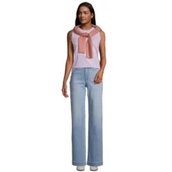 Lands' End Women's Tall Supima Cotton Crew Neck Tank -Clothing store GUEST 426d6138 de83 4a61 b886 33a512f26c58