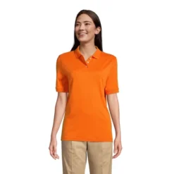 Lands' End School Uniform Women's Short Sleeve Interlock Polo Shirt -Clothing store GUEST 4307e392 8c8c 4995 952c d4d72f8061cf