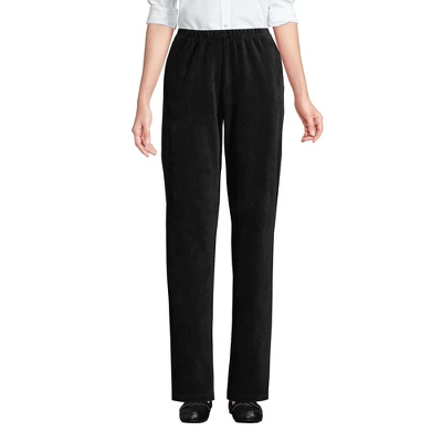 Lands' End Women's Sport Knit High Rise Corduroy Elastic Waist Pants 2 Lands' End Women's Sport Knit High Rise Corduroy Elastic Waist Pants - Image 2