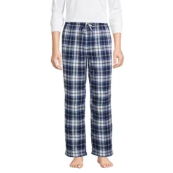 Lands' End Men's High Pile Fleece Lined Flannel Pajama Pants -Clothing store GUEST 44fe2402 7595 403f 85c8 74646758c54e