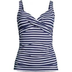 Lands' End Women's Wrap Underwire Tankini Top Swimsuit -Clothing store GUEST 451f5510 2572 4ad0 a4c3 80dc81885ed4