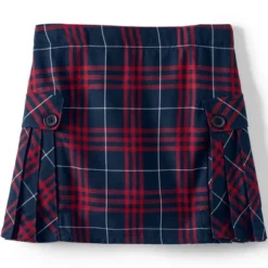 Lands' End School Uniform Girls Slim Side Pleat Plaid Skort Above Knee 14 Lands' End School Uniform Girls Slim Side Pleat Plaid Skort Above Knee -Clothing store GUEST 454c2c40 51da 4e57 8b1d ef5519c039e5