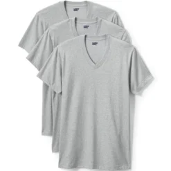 Lands' End Men's V-Neck Undershirt 3 Pack -Clothing store GUEST 469e4e9a d673 4802 bd09 f8b27253ae33