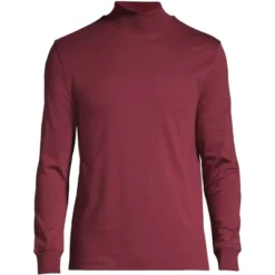 Lands' End Men's Super Soft Supima Mock Turtleneck -Clothing store GUEST 47536df4 cb68 4fc8 9ff6 596c1066fe59