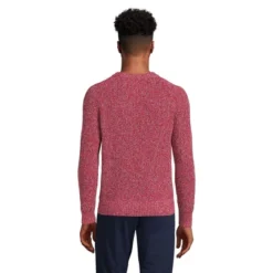 Lands' End Men's Drifter Cotton Crewneck Sweater