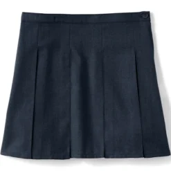 Lands' End Lands' End School Uniform Girls Solid Box Pleat Skirt Top Of Knee -Clothing store GUEST 4a3ddc3d f46e 41ad 98ba 972a976f2d98
