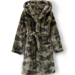 Lands' End Kids Hooded Fleece Solid Robe -Clothing store GUEST 4e7991ca 84c3 4d79 bf58 bfc16ec833e9