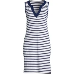 Lands' End Women's Cotton Jersey Sleeveless Swim Cover-up Dress 21 Lands' End Women's Cotton Jersey Sleeveless Swim Cover-up Dress -Clothing store GUEST 4e8c3c25 6208 48f9 83a5 b2cdcdc5c2a3