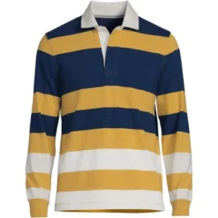 Lands' End Men's Long Sleeve Solid Rugby -Clothing store GUEST 4e9df186 2fd8 4906 816b d2423bd7d9f7