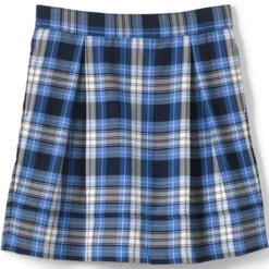 Lands' End Women's Plaid Pleated Skort Top Of Knee -Clothing store GUEST 4f0f558b c7b2 4a40 96ec 84453311f07b
