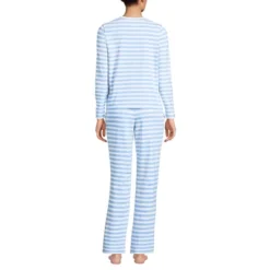Lands' End Women's Petite Knit 2 Piece Pajama Set - Long Sleeve Top And Pants -Clothing store GUEST 4f74eb56 64aa 4d99 9fd5 5df5acb879df