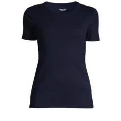 Lands' End Women's Tall All Cotton Short Sleeve Crewneck T-shirt 14 Lands' End Women's Tall All Cotton Short Sleeve Crewneck T-shirt -Clothing store GUEST 5017e955 8f82 42fa 955a 175fda76f02a