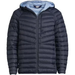 Lands' End Men's Wanderweight Ultralight Packable Hooded Down Jacket -Clothing store GUEST 51aea280 c551 4ff3 9342 9c31279f041e
