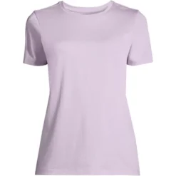Lands' End Women's Relaxed Supima Cotton Short Sleeve Crewneck T-Shirt -Clothing store GUEST 541b3dff f0ad 41b8 87d5 46920f133bbc