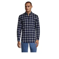 Lands' End Men's Traditional Fit Flagship Flannel Shirt -Clothing store GUEST 56f8f388 526b 4df0 8b06 44fb814b5ee4
