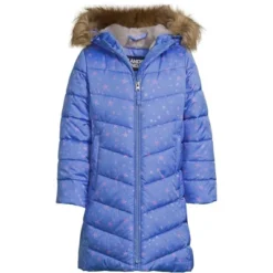 Lands' End Girls Winter Fleece Lined Down Alternative ThermoPlume Coat -Clothing store GUEST 5a01fd6b d405 4f38 bd94 ba3e57ca20b7