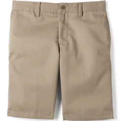 Lands' End School Uniform Little Boys Slim Plain Front Stain Resistant Wrinkle Resistant Chino Shorts -Clothing store GUEST 5b084872 778e 44b2 9ec2 3f33fc20911b