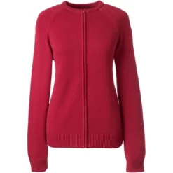 Lands' End School Uniform Women's Cotton Modal Zip-front Cardigan Sweater 6 Lands' End School Uniform Women's Cotton Modal Zip-front Cardigan Sweater -Clothing store GUEST 5bd5974e 658b 44f1 8022 d01d148f8eaf