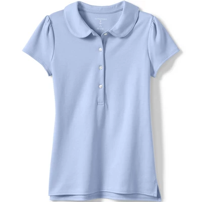 School Uniform Girls Short Sleeve Peter Pan Collar Polo Shirt 5 School Uniform Girls Short Sleeve Peter Pan Collar Polo Shirt - Image 5
