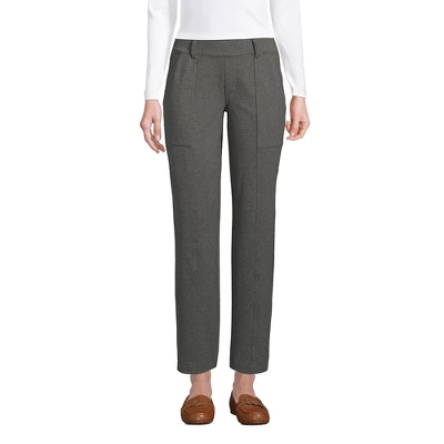 Lands' End Women's Starfish Mid Rise Elastic Waist Pull On Utility Ankle Pants 5 Lands' End Women's Starfish Mid Rise Elastic Waist Pull On Utility Ankle Pants - Image 5