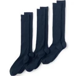 Lands' End Men's Seamless Toe Over The Calf Rib Dress Socks 3-pack 7 Lands' End Men's Seamless Toe Over The Calf Rib Dress Socks 3-pack -Clothing store GUEST 5cef9e69 f9e5 423a 9902 c3a3b082aeee