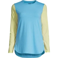 Lands' End Women's Moisture Wicking UPF 50 Sun Long Sleeve Curved Hem Tunic Top -Clothing store GUEST 5e014a4a 0b67 4ee9 ae98 3b67e2b07064