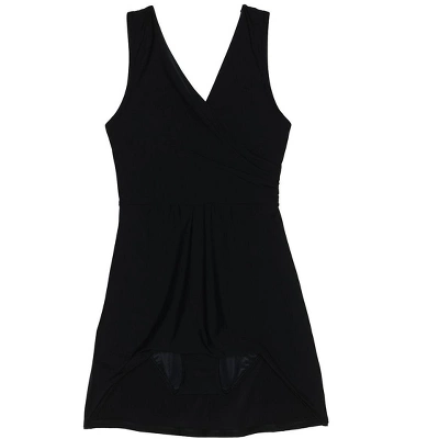 Lands' End Women's Chlorine Resistant Tummy Control Surplice Wrap Swim Dress One Piece Swimsuit 4 Lands' End Women's Chlorine Resistant Tummy Control Surplice Wrap Swim Dress One Piece Swimsuit - Image 4