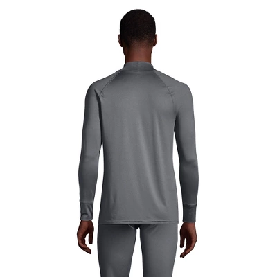Lands' End Men's Stretch Thermaskin Long Underwear Mock Neck Base Layer 1 Lands' End Men's Stretch Thermaskin Long Underwear Mock Neck Base Layer