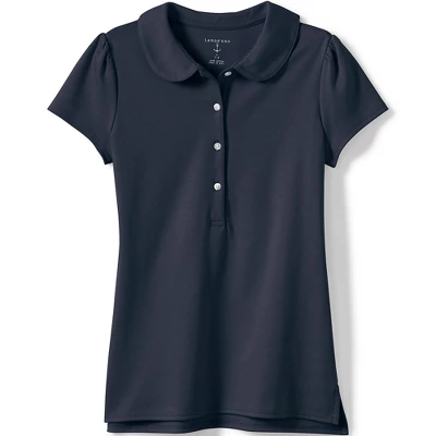School Uniform Girls Short Sleeve Peter Pan Collar Polo Shirt 4 School Uniform Girls Short Sleeve Peter Pan Collar Polo Shirt - Image 4