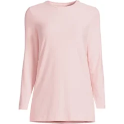 Lands' End Women's Long Sleeve Performance Crew Neck Tunic -Clothing store GUEST 625abb1a 75c0 4e39 b506 d1a3527e2473