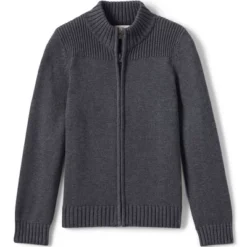 Lands' End School Uniform Boys Cotton Modal Zip Front Cardigan Sweater -Clothing store GUEST 62eafe08 37b4 4b5d 8ca4 846d0b8fb620