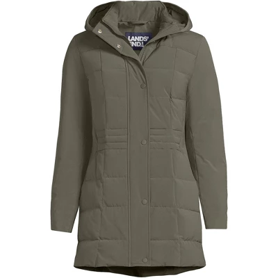 Lands' End Women's Quilted Stretch Down Coat 7 Lands' End Women's Quilted Stretch Down Coat - Image 7