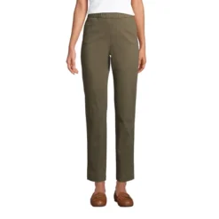 Lands' End Lands' End Women's Mid Rise Pull On Chino Ankle Pants -Clothing store GUEST 67757516 514c 4692 817d 405f67d3500b