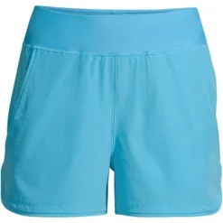 Lands' End Women's 3" Quick Dry Elastic Waist Board Shorts Swim Cover-up Shorts With Panty -Clothing store GUEST 677cd908 8c27 4643 bcb5 f5e734dbaf20